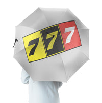 Thumbnail for Flat Colourful 777 Designed Umbrella