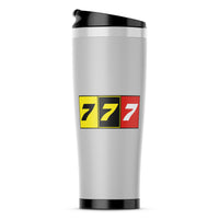 Thumbnail for Flat Colourful 777 Designed Stainless Steel Travel Mugs
