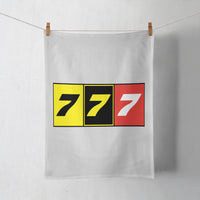 Thumbnail for Flat Colourful 777 Designed Towels