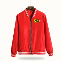 Thumbnail for Flat Colourful 777 Designed Thin Spring Jackets
