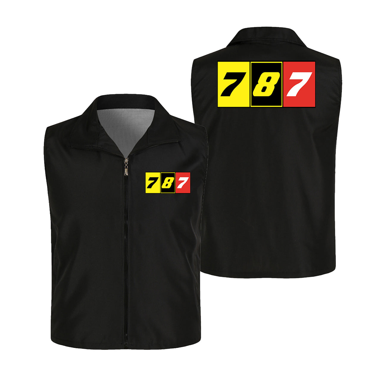 Flat Colourful 787 Designed Thin Style Vests