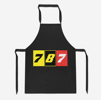 Thumbnail for Flat Colourful 787 Designed Kitchen Aprons