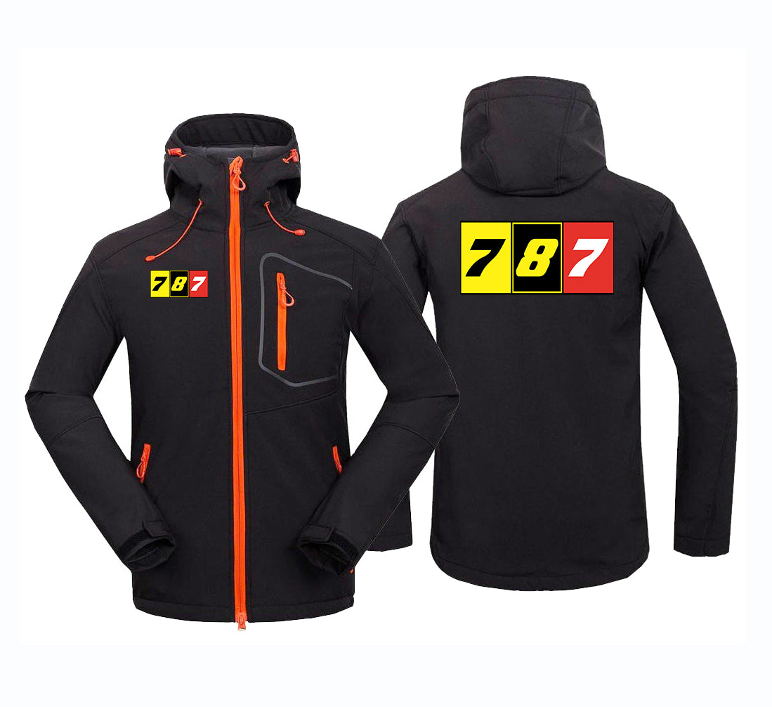 Flat Colourful 787 Polar Style Jackets