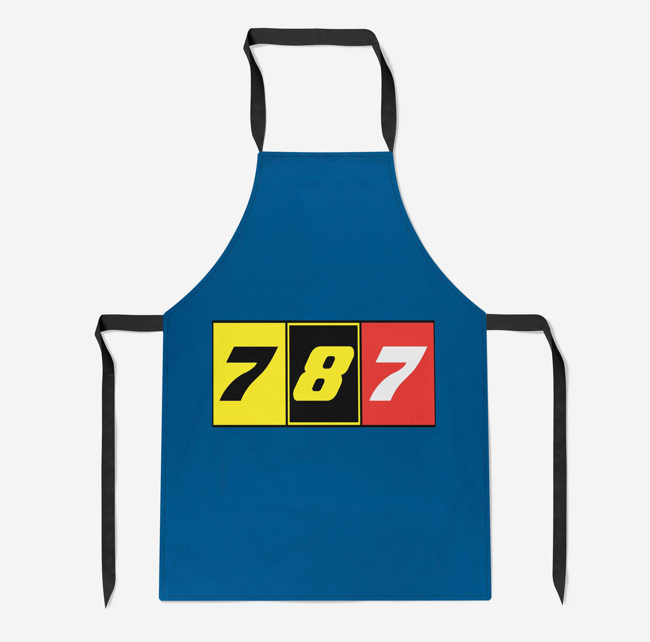 Flat Colourful 787 Designed Kitchen Aprons