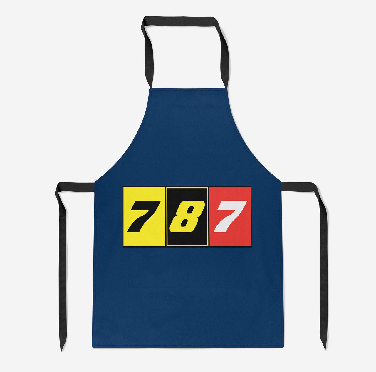 Flat Colourful 787 Designed Kitchen Aprons