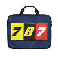 Thumbnail for Flat Colourful 787 Designed Laptop & Tablet Bags