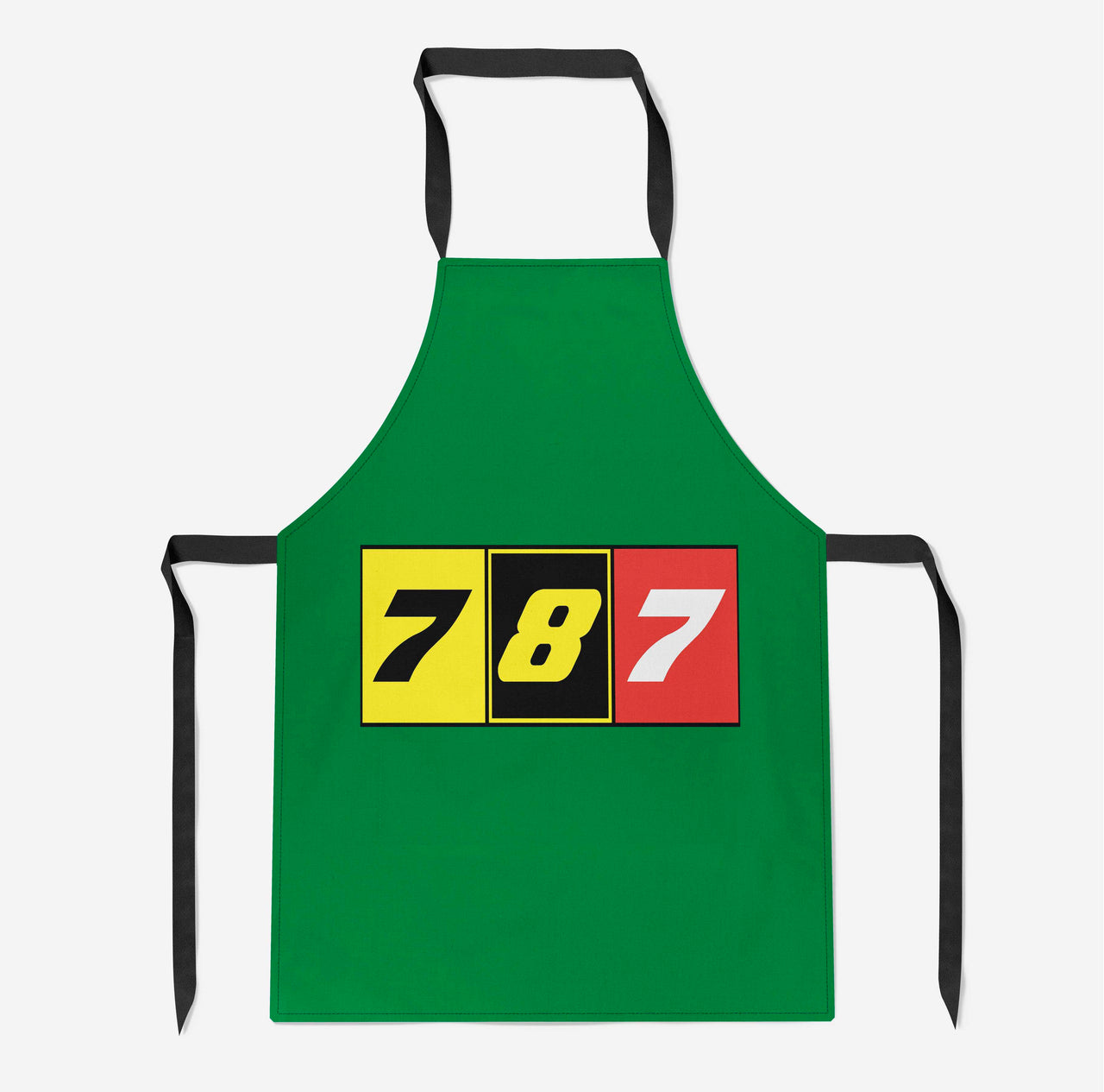 Flat Colourful 787 Designed Kitchen Aprons