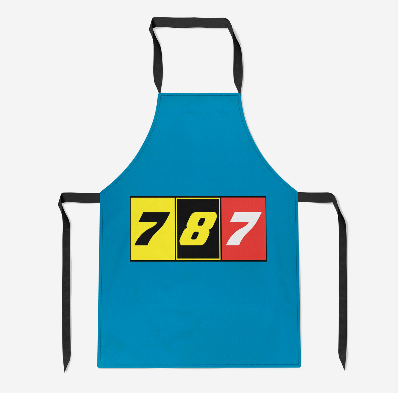 Flat Colourful 787 Designed Kitchen Aprons