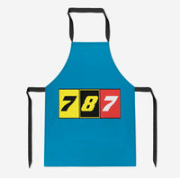 Thumbnail for Flat Colourful 787 Designed Kitchen Aprons