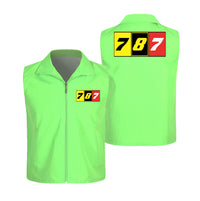 Thumbnail for Flat Colourful 787 Designed Thin Style Vests