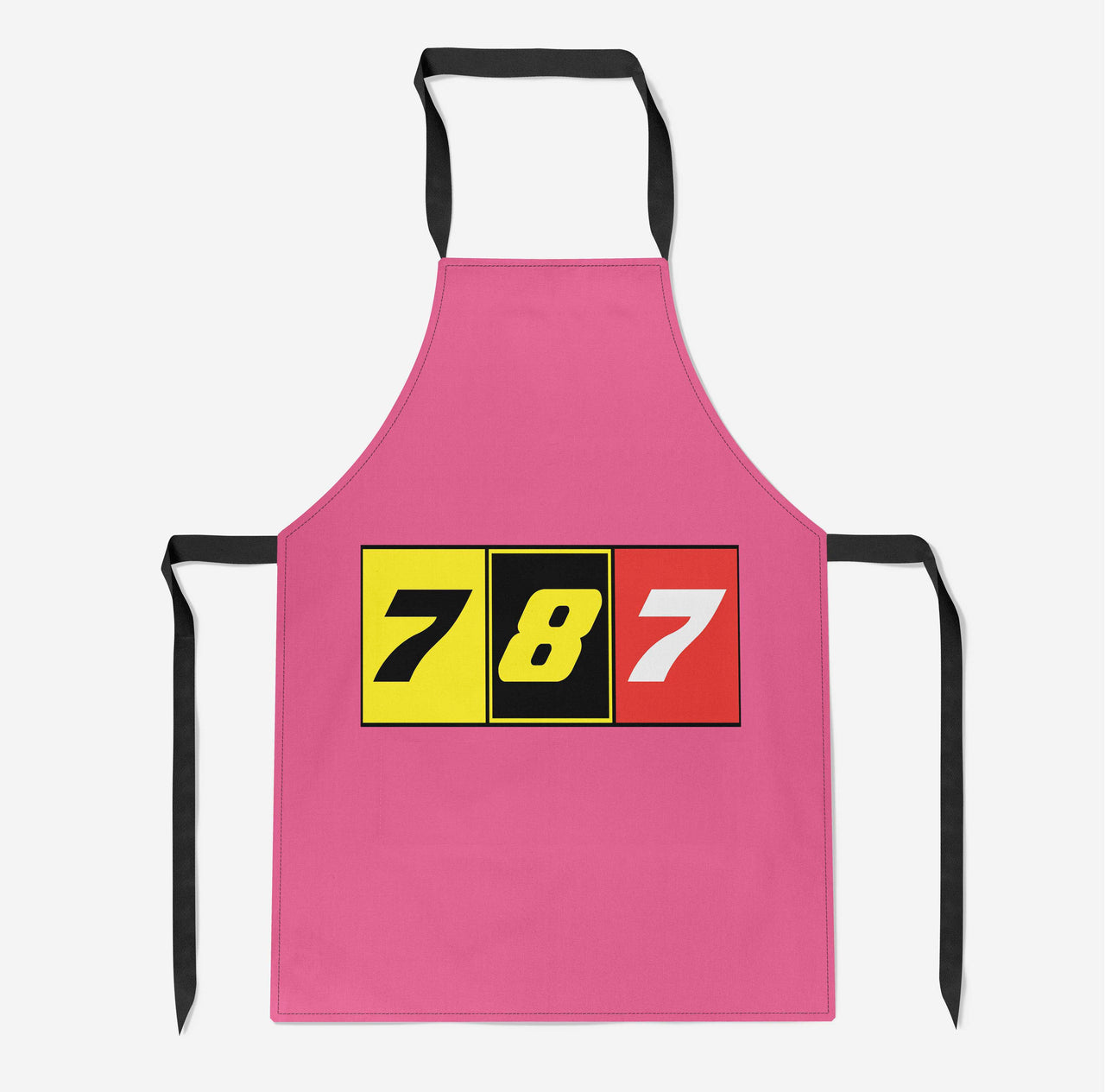 Flat Colourful 787 Designed Kitchen Aprons