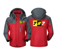 Thumbnail for Flat Colourful 787 Designed Thick Winter Jackets