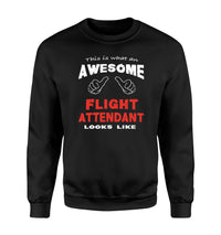 Thumbnail for This is What an Awesome Flight Attendant Looks Like Sweatshirts