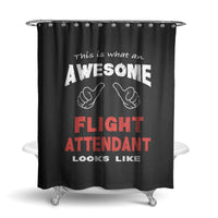 Thumbnail for Flight Attendant Designed Shower Curtains