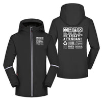 Thumbnail for Flight Attendant Label Designed Rain Coats & Jackets