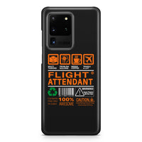 Thumbnail for Flight Attendant Label Samsung S & Note Cases
