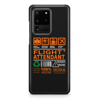 Thumbnail for Flight Attendant Label Samsung A Cases