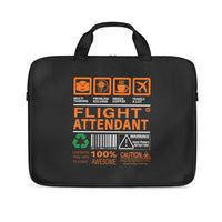 Thumbnail for Flight Attendant Label Designed Laptop & Tablet Bags