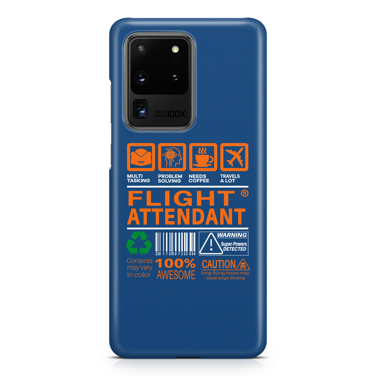 Flight Attendant Label Samsung A Cases