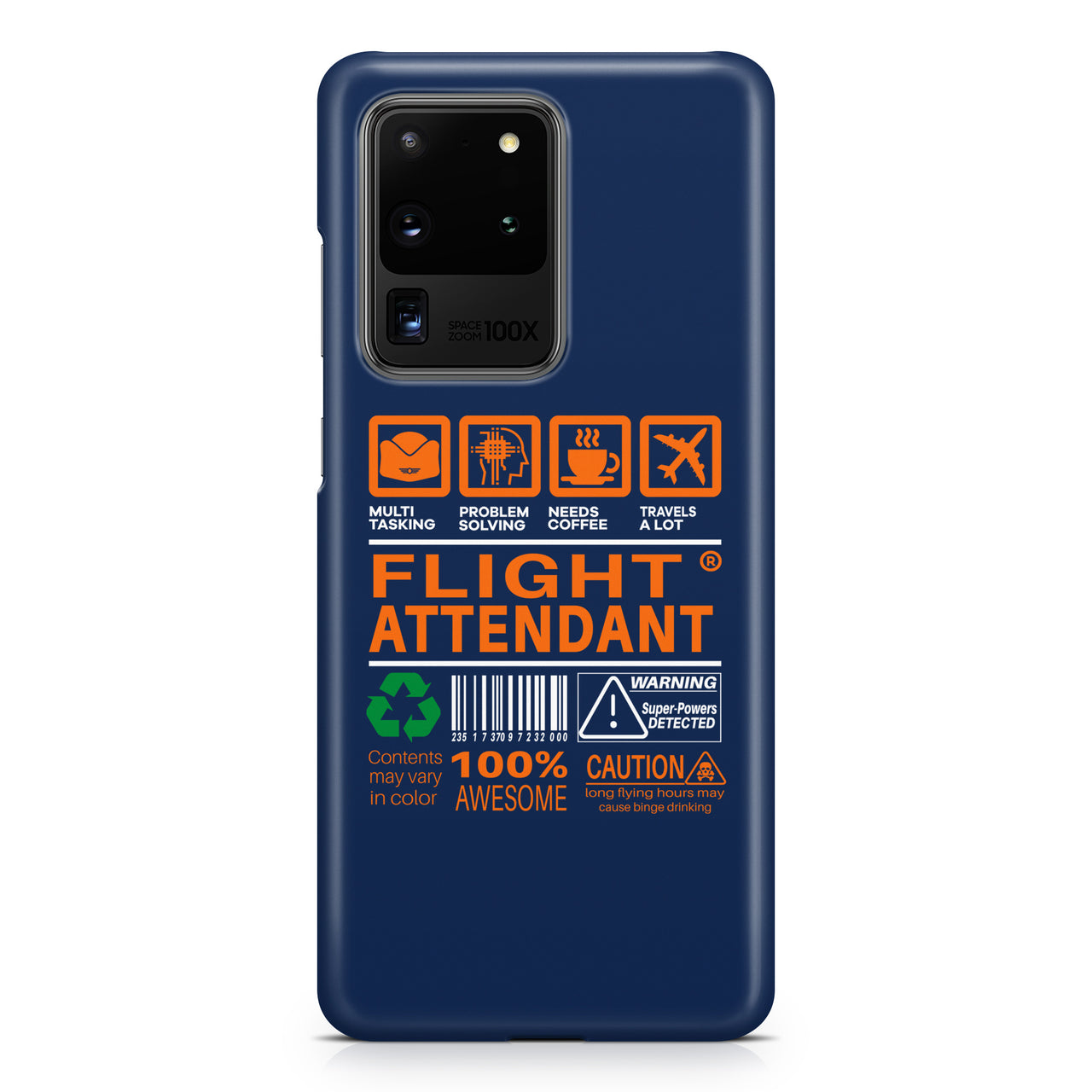 Flight Attendant Label Samsung A Cases