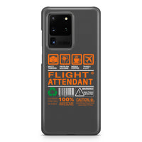 Thumbnail for Flight Attendant Label Samsung A Cases