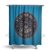 Thumbnail for Fighter Jet 16 - Death From Above Designed Shower Curtains