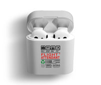 Thumbnail for Flight Attendant Label Designed AirPods  Cases