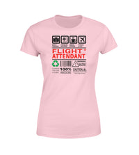 Thumbnail for Flight Attendant Label Designed Women T-Shirts