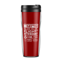 Thumbnail for Flight Attendant Label Designed Travel Mugs