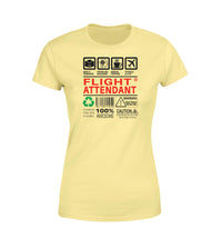 Thumbnail for Flight Attendant Label Designed Women T-Shirts