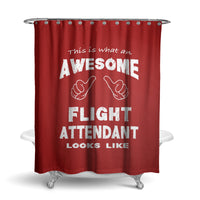 Thumbnail for Flight Attendant Designed Shower Curtains
