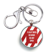 Thumbnail for Flight Data Recorder - Do Not Open Designed Circle Key Chains
