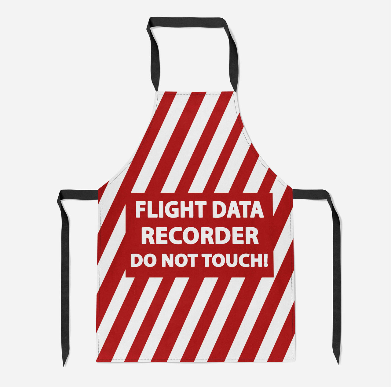 Flight Data Recorder Do Not TOUCH Designed Kitchen Aprons