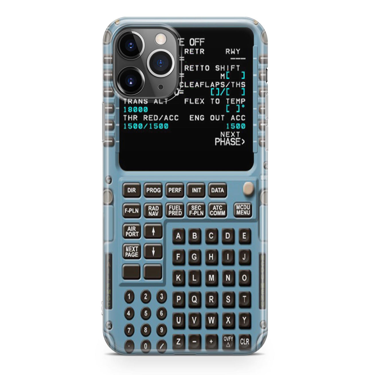 Flight Management Computer 1 Designed iPhone Cases