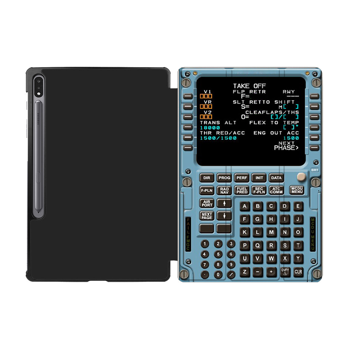 Flight Management 1 Designed Samsung Tablet Cases