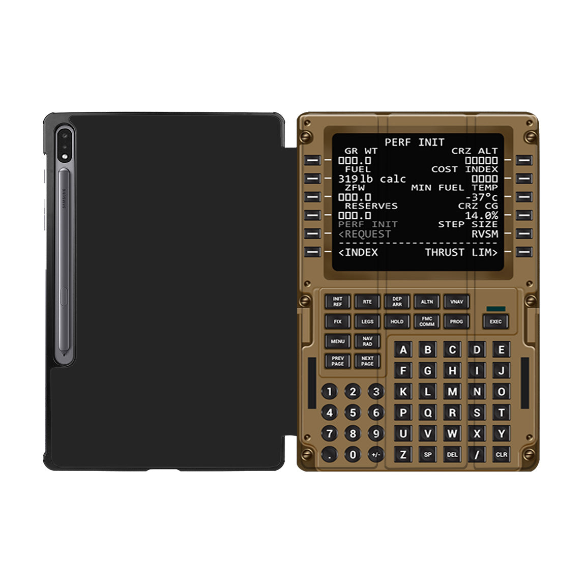 Flight Management 2 Designed Samsung Tablet Cases