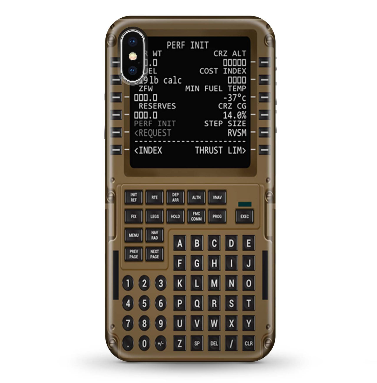 Flight Management Computer 2 Designed iPhone Cases