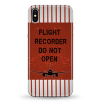 Thumbnail for Flight Recorder Do Not Open Designed iPhone Cases
