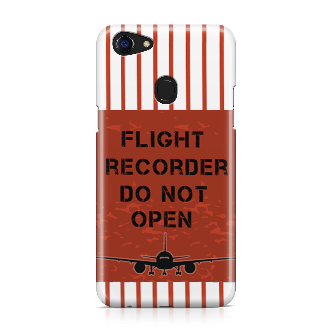 Flight Recorder Do Not Open Designed Oppo Phone Cases