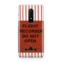Thumbnail for Flight Recorder Do Not Open Designed OnePlus Cases