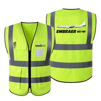 Thumbnail for The Embraer ERJ-190 Designed Reflective Vests