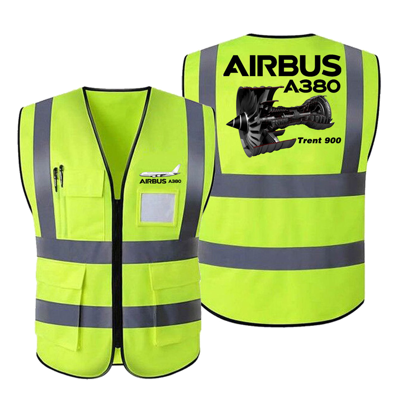 Airbus A380 & Trent 900 Engine Designed Reflective Vests