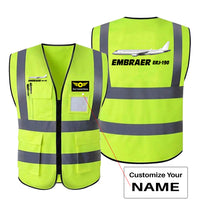 Thumbnail for The Embraer ERJ-190 Designed Reflective Vests