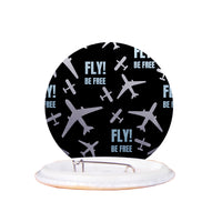 Thumbnail for Fly Be Free Black Designed Pins