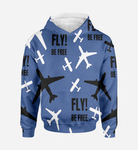 Thumbnail for Fly Be Free Designed 3D Hoodies