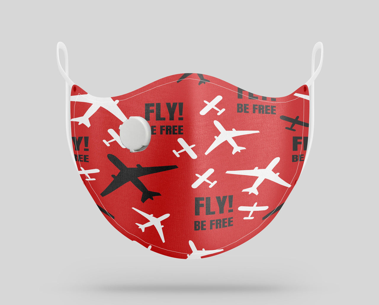 Fly Be Free Designed Face Masks