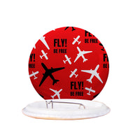 Thumbnail for Fly Be Free Red Designed Pins