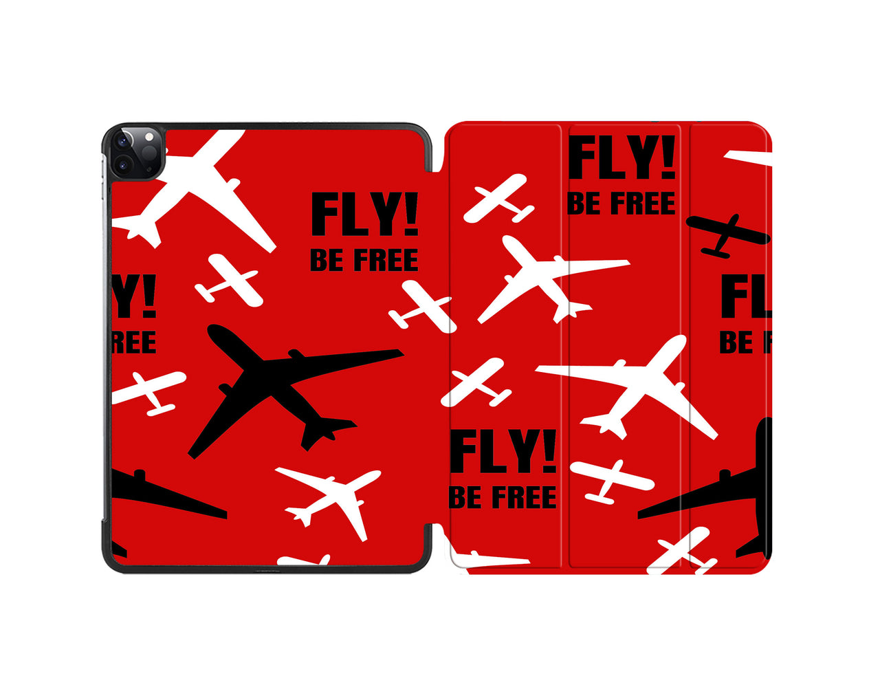 Fly Be Free Red Designed iPad Cases