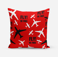 Thumbnail for Fly Be Free Red Designed Pillows