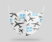 Thumbnail for Fly Be Free Designed Face Masks